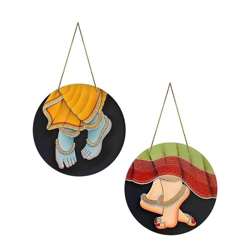 Decorative Wall Hanging pair for home (round) - Image 1