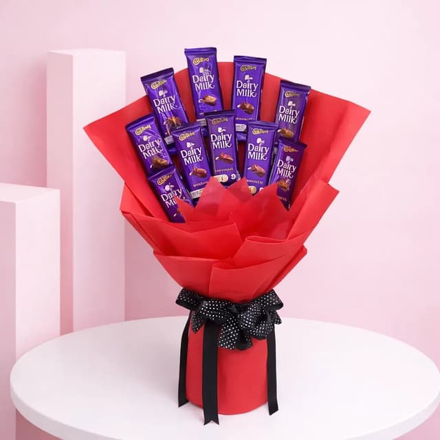 Dairy Milk large size Chocolate Bouquet